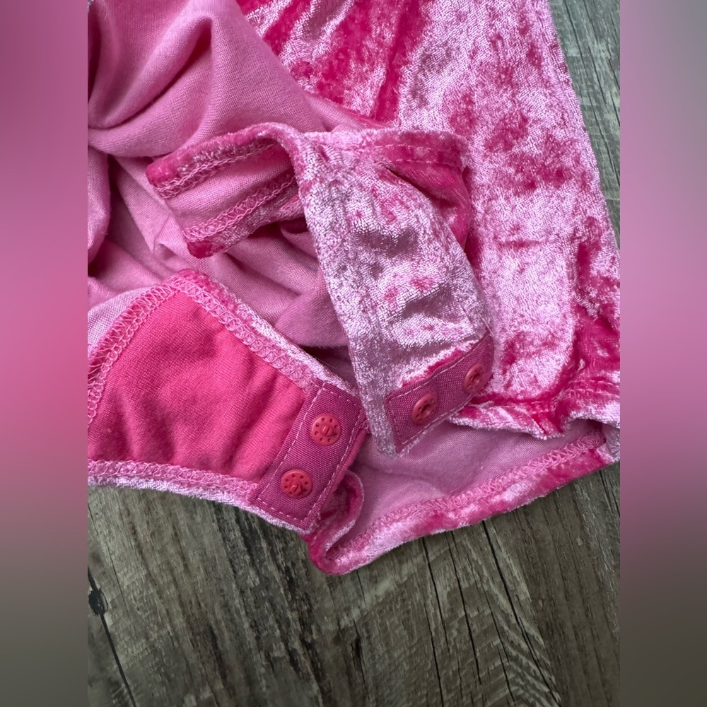 Free People Don’t You Wish Velvet Bodysuit - Picture 6 of 8